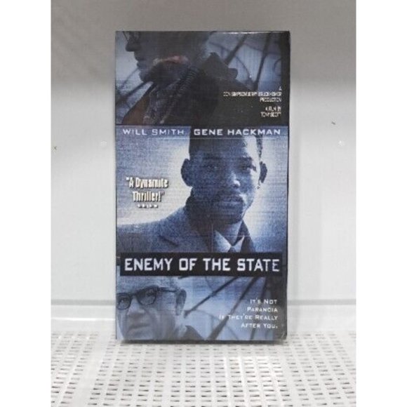 Enemy of the State VHS 1999 Will Smith NEW FACTORY SEALED - Picture 1 of 6